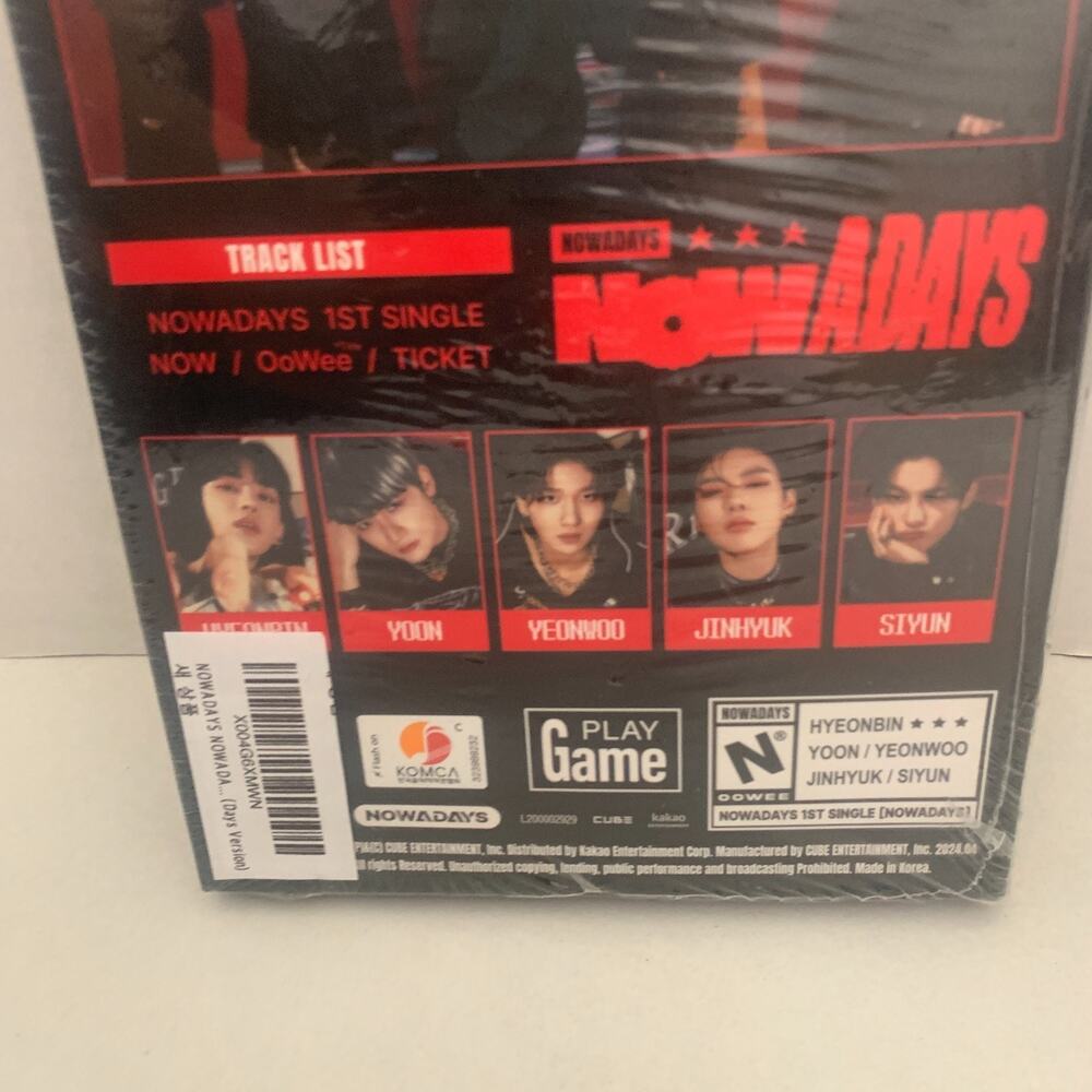NOWADAYS 1st Single Album Days ver Brand New Sealed - Picture 6 of 11